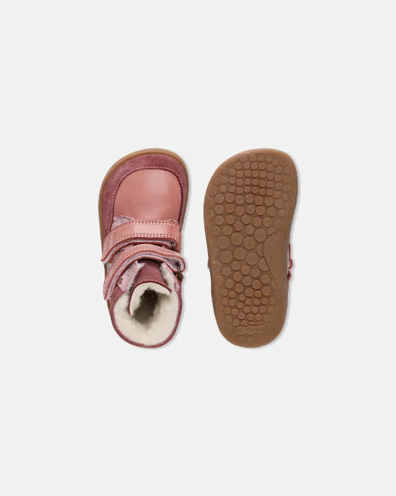 Basil Strap Mini II TEX Rosa Mönster - Bärfooties