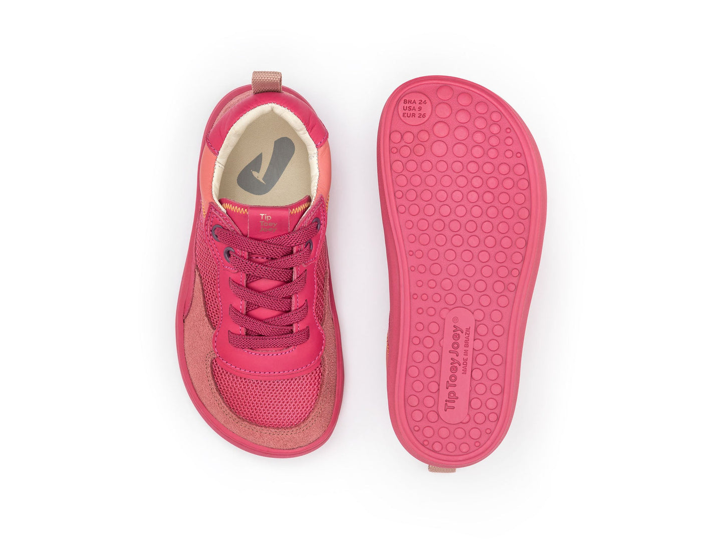 Tip Toey Joey - Step Rosa Bärfooties