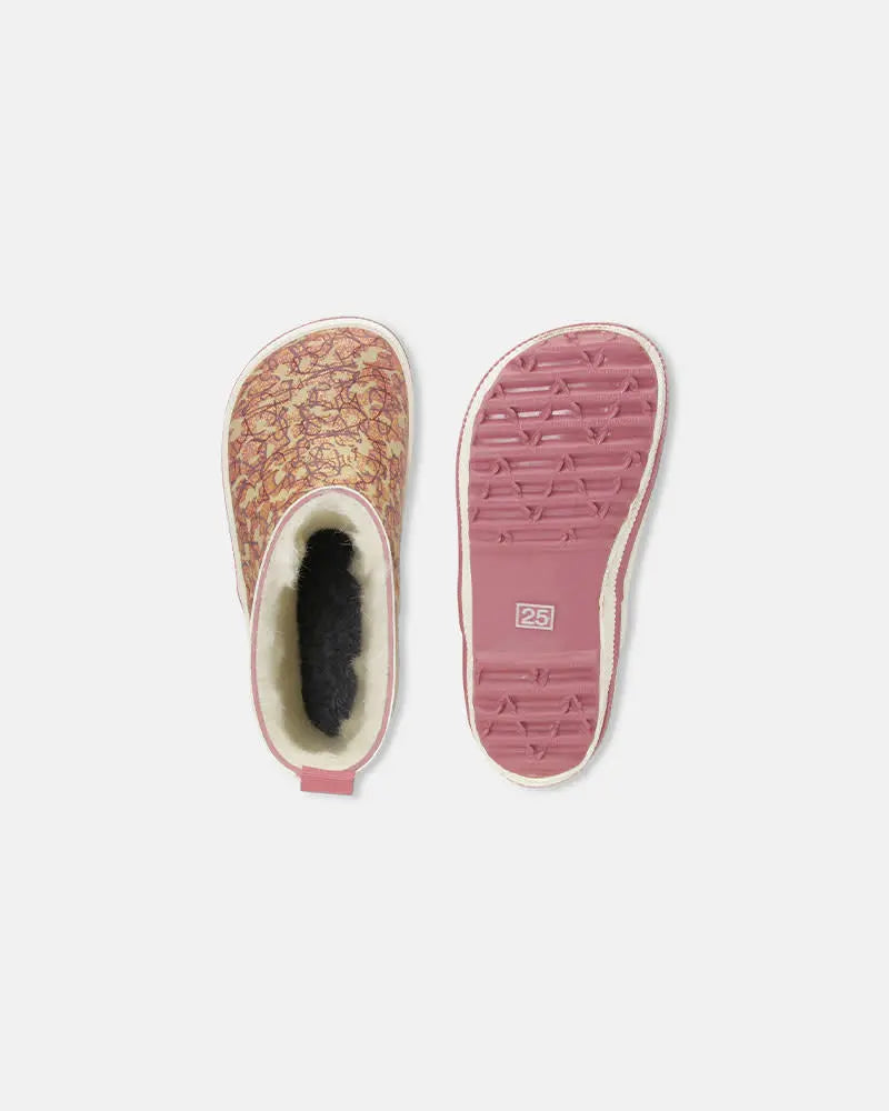 Bundgaard Charly High Warm - Rosa Bärfooties