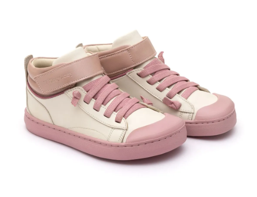 Tip Toey Joey - Tapioca / Pink Dream Bärfooties