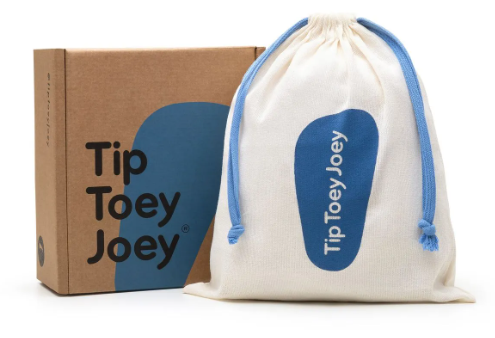 Tip Toey Joey - Tapioca / Pink Dream Bärfooties