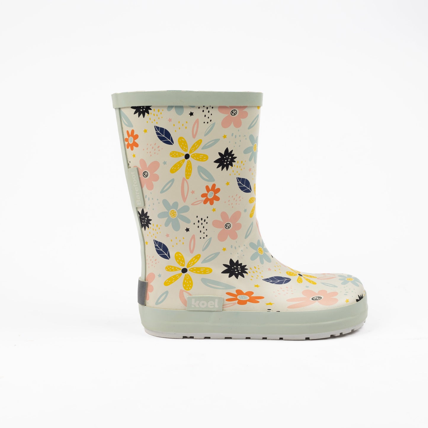 Koel Wellie Bare - White Flowers Bärfooties