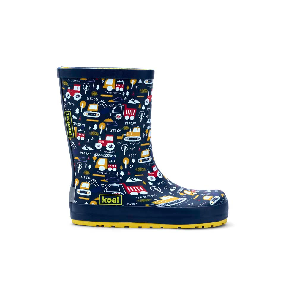 Koel Wellie Bare - Tractor Blue Bärfooties