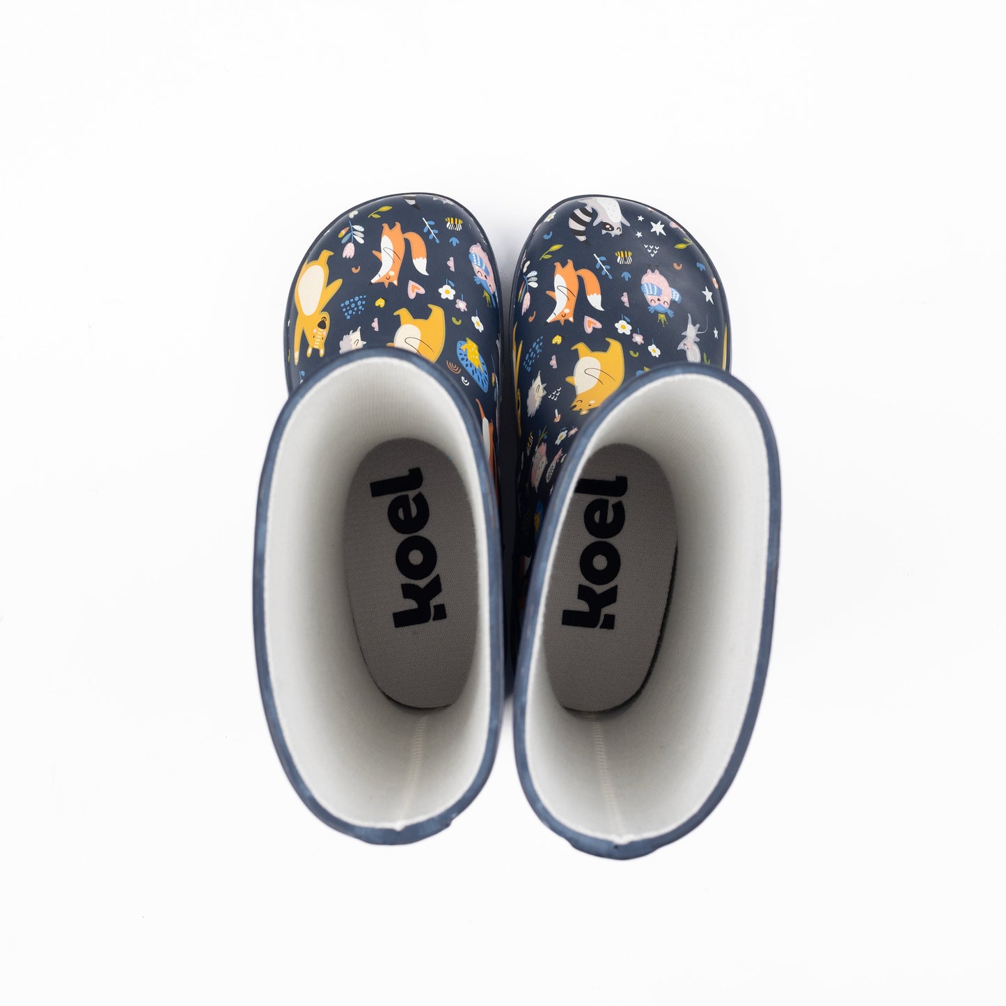 Koel Wellie Bare - Tractor Blue Bärfooties