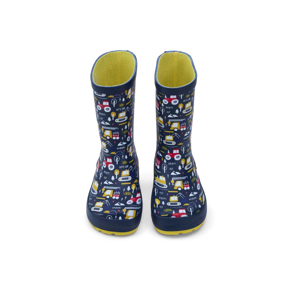 Koel Wellie Bare - Tractor Blue Bärfooties