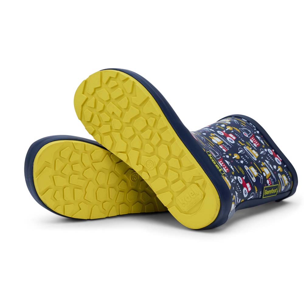 Koel Wellie Bare - Tractor Blue Bärfooties