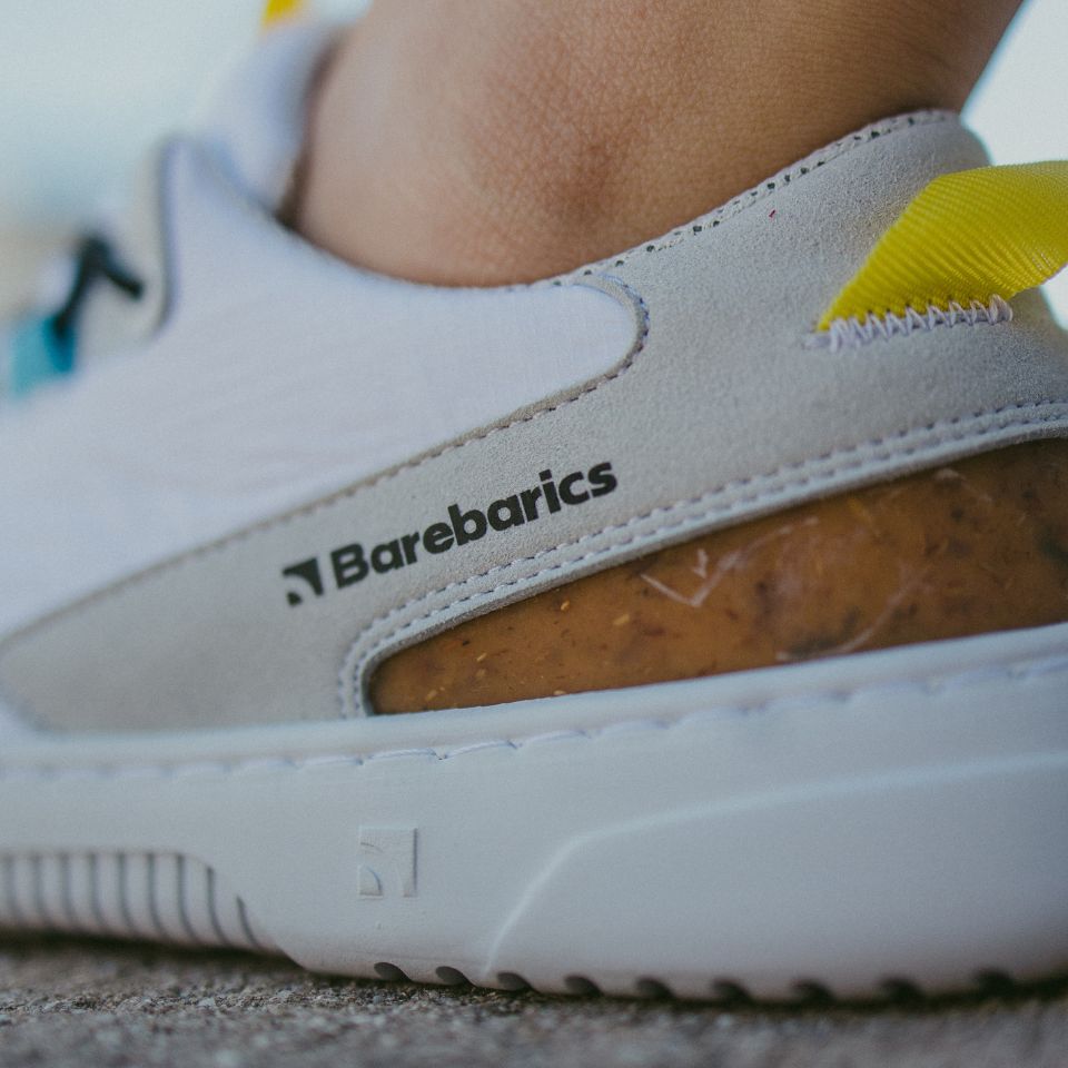 Barefoot Sneakers Barebarics - Revive - White & Grey Bärfooties