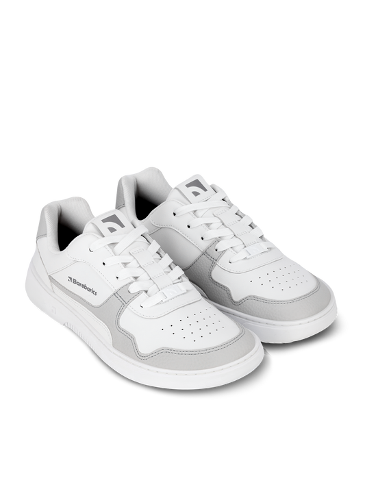 Barebarics Zing - White & Light Grey Bärfooties
