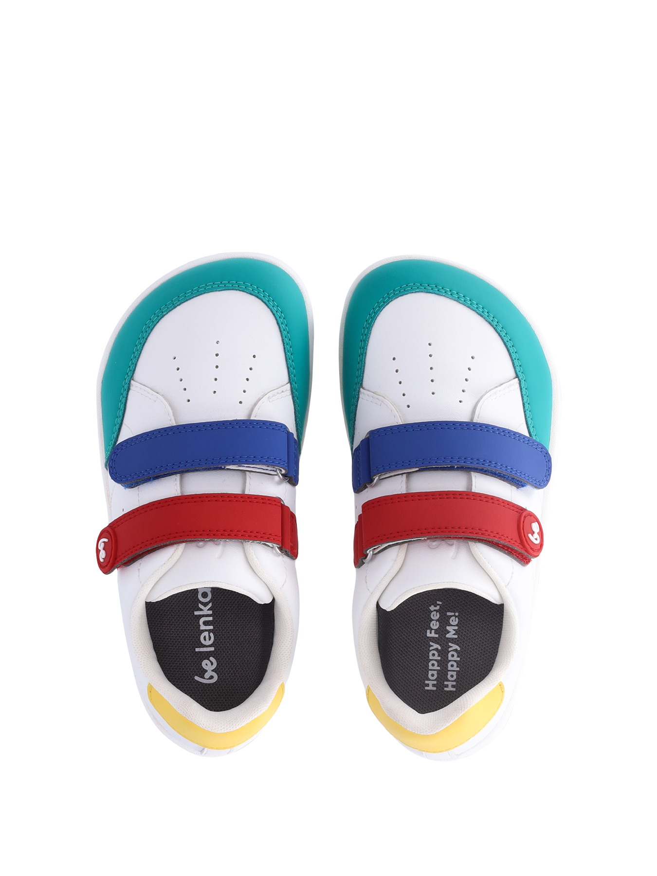 Be Lenka Energise Preschool - White & Multicolour Bärfooties