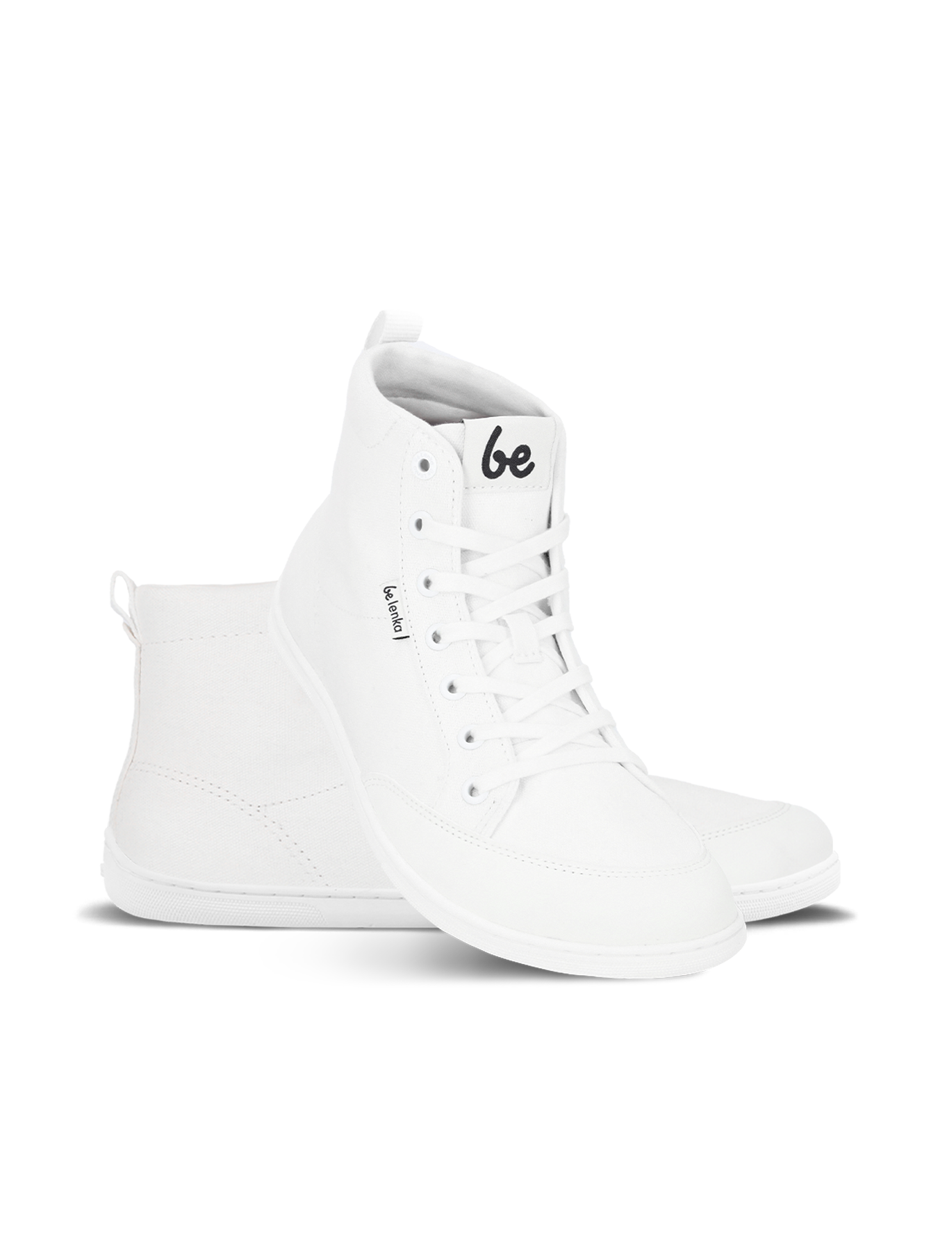 Be Lenka Rebound - High Top - All White Bärfooties