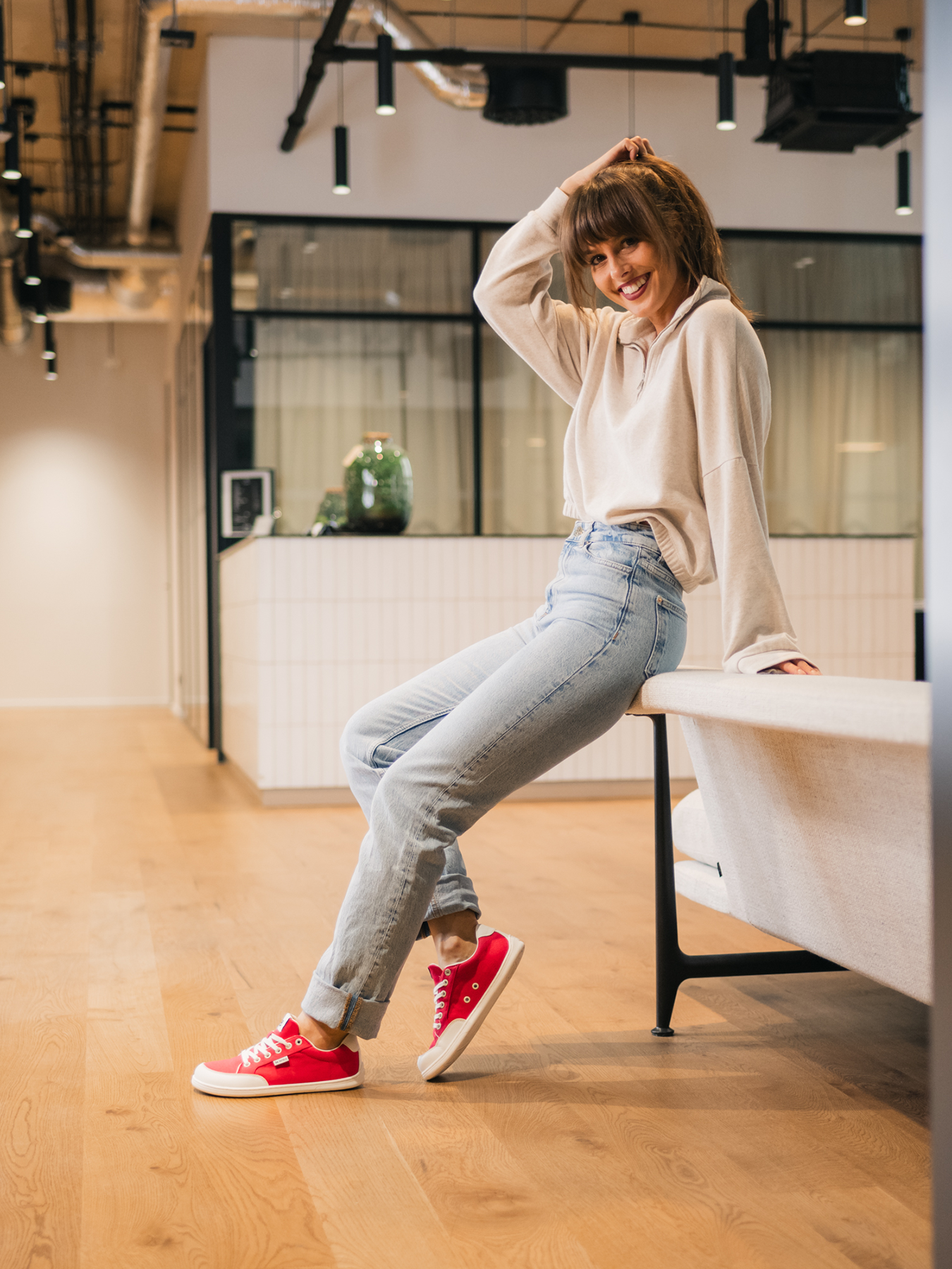 Be Lenka Rebound - Red & White Bärfooties