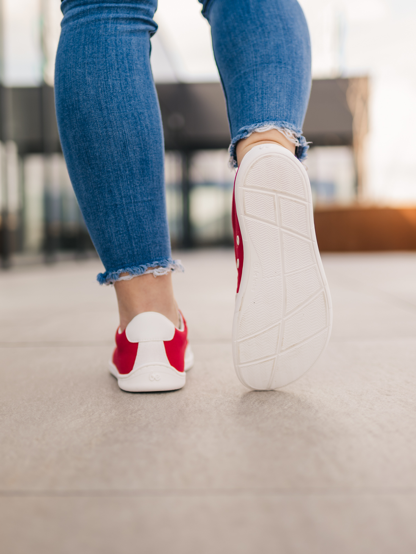 Be Lenka Rebound - Red & White Bärfooties