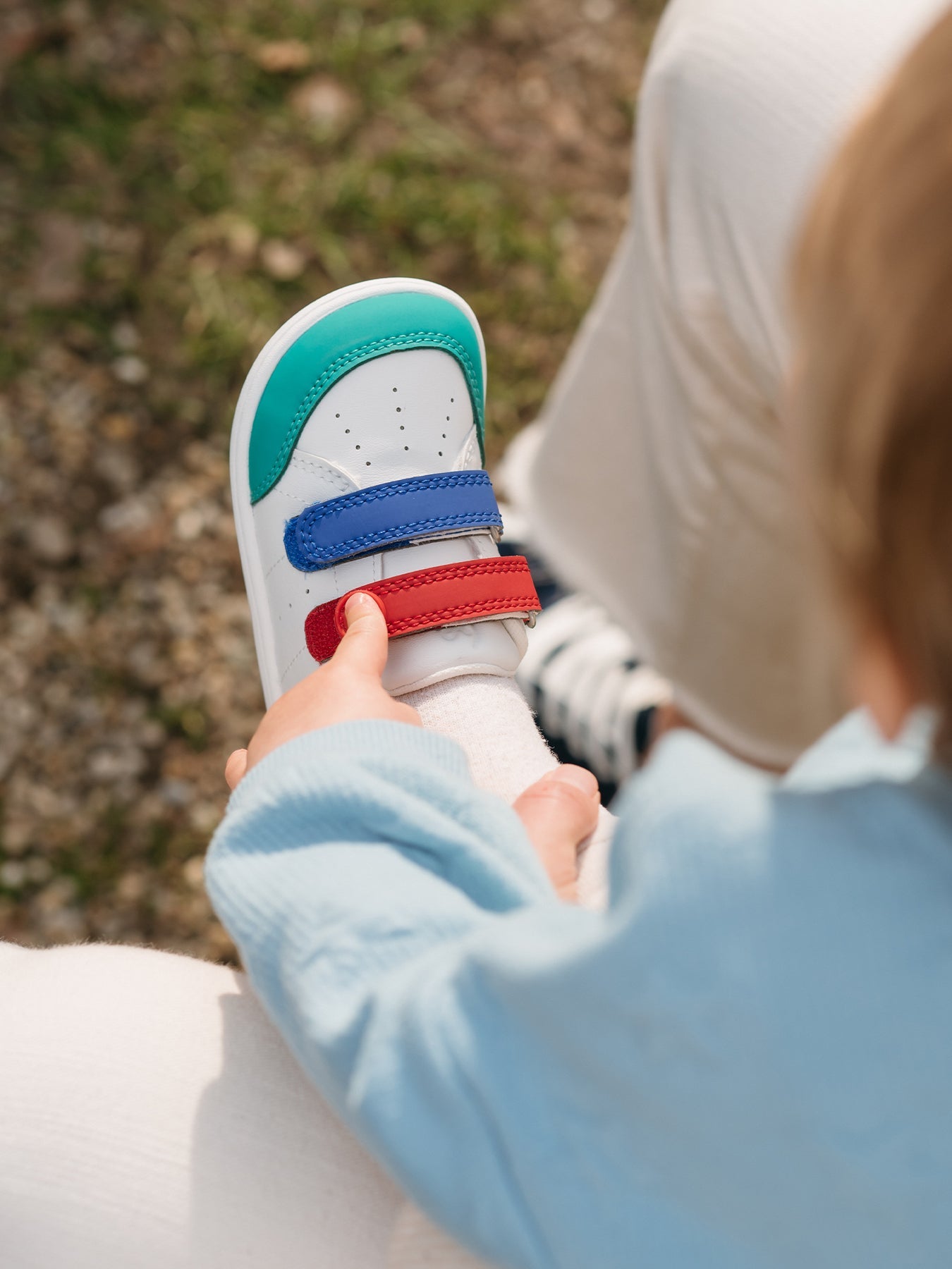 Be Lenka Energise Preschool - White & Multicolour Bärfooties