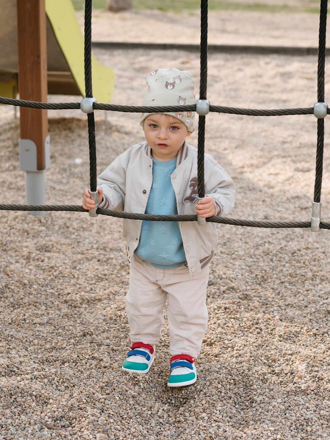 Be Lenka Energise Preschool - White & Multicolour Bärfooties