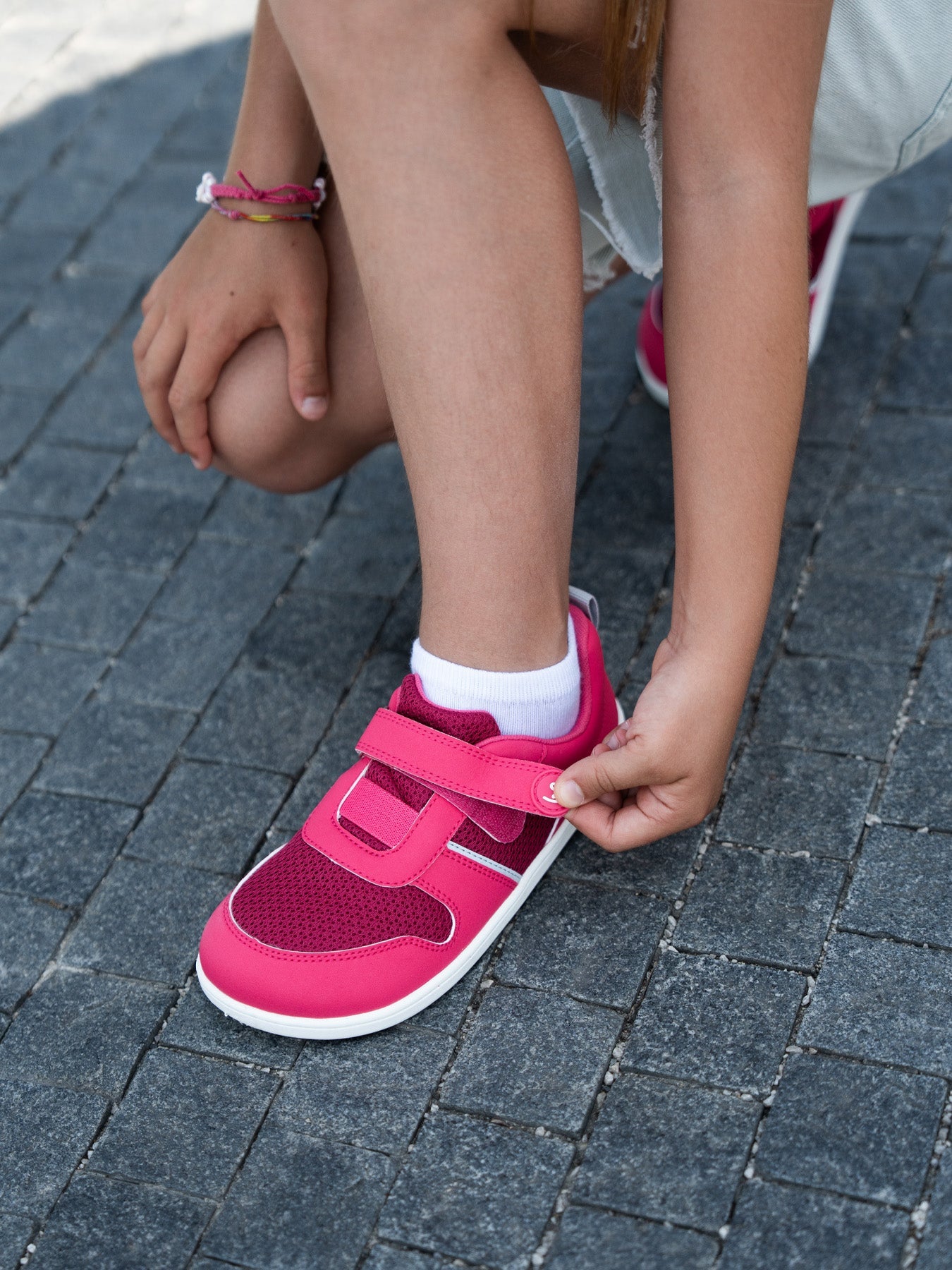 Be Lenka Glade Preschool - Dark Pink Bärfooties
