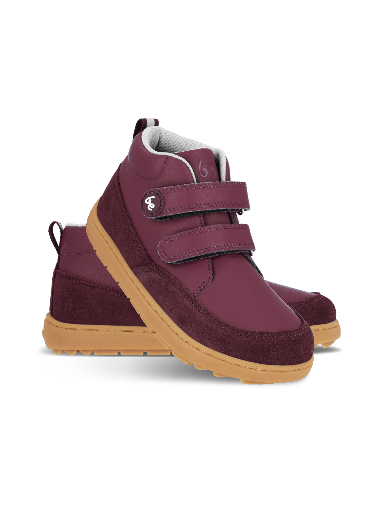 Kid's barefoot boots Be Lenka Elio Kids - Berry Bärfooties