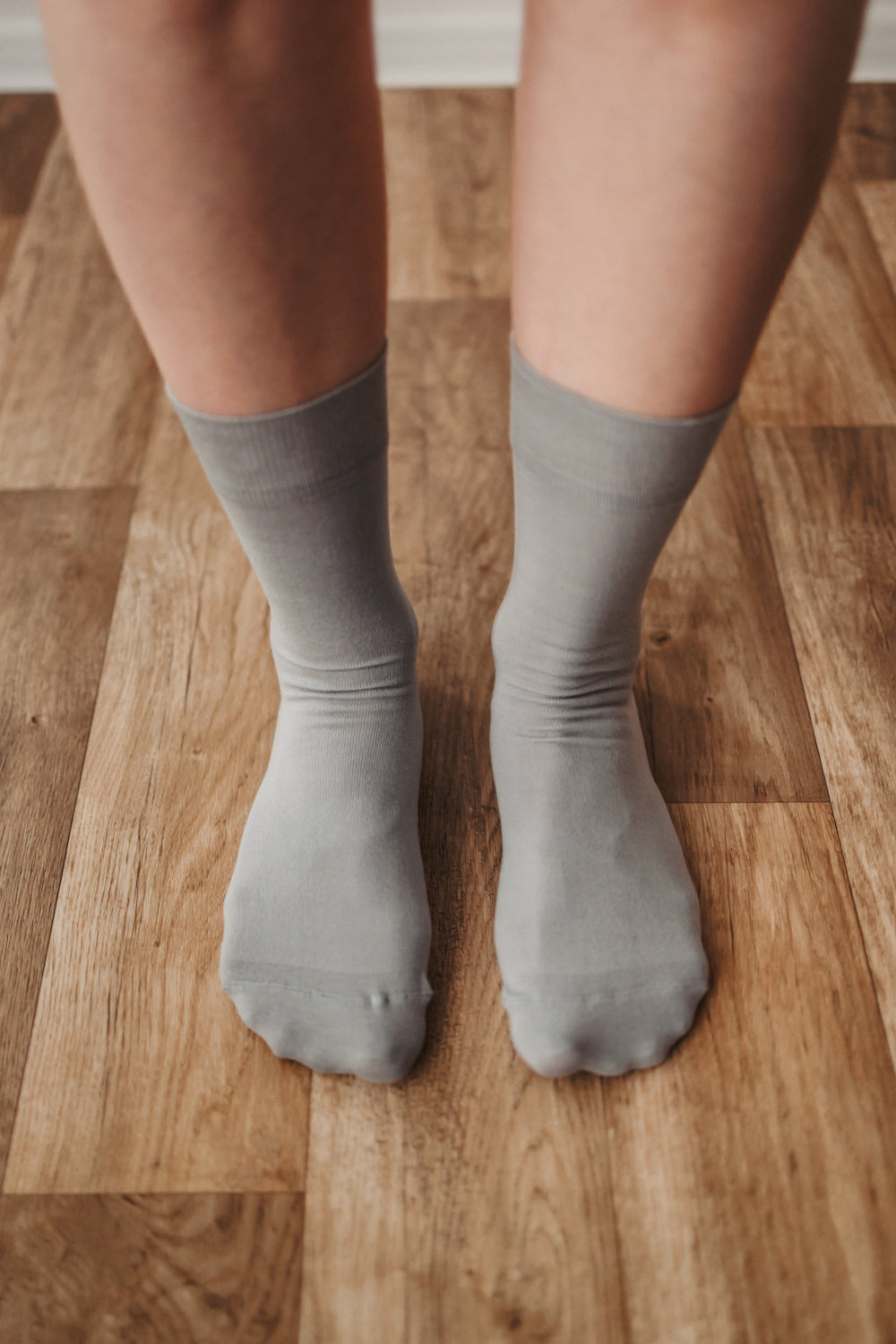 Barfotastrumpor Be Lenka - Vuxen - Crew Essentials - Grå Bärfooties