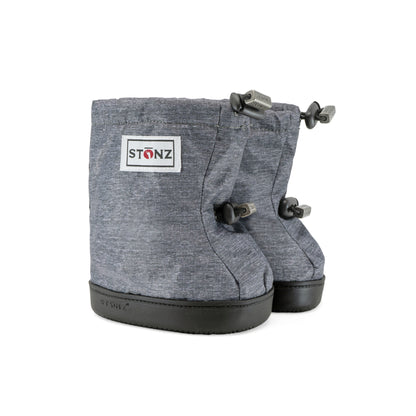 Stonz Toddler Booties – Heather Grey Bärfooties