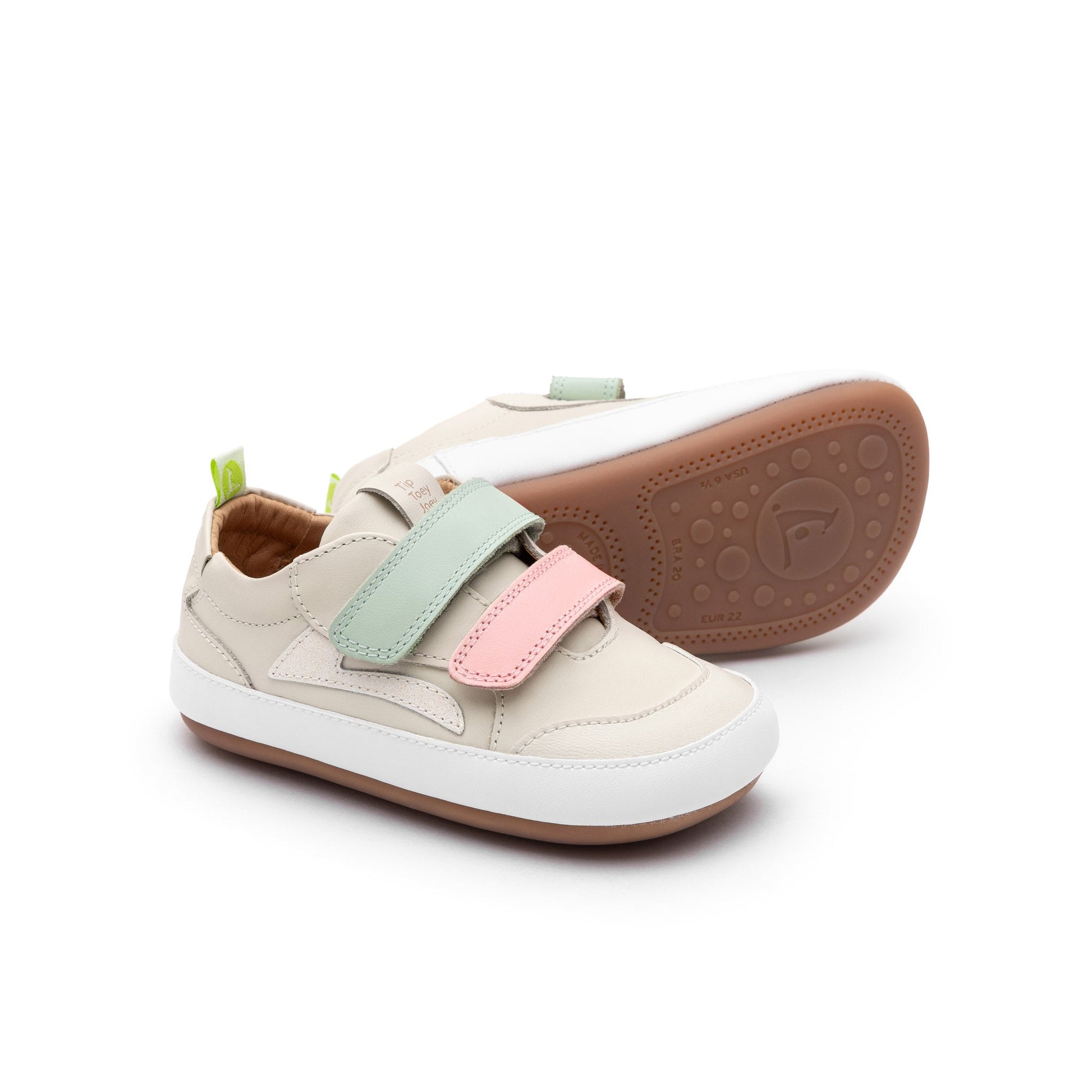 Tip Toey Joey - Landy Blossom Pink Mint (Pre-Order) Bärfooties
