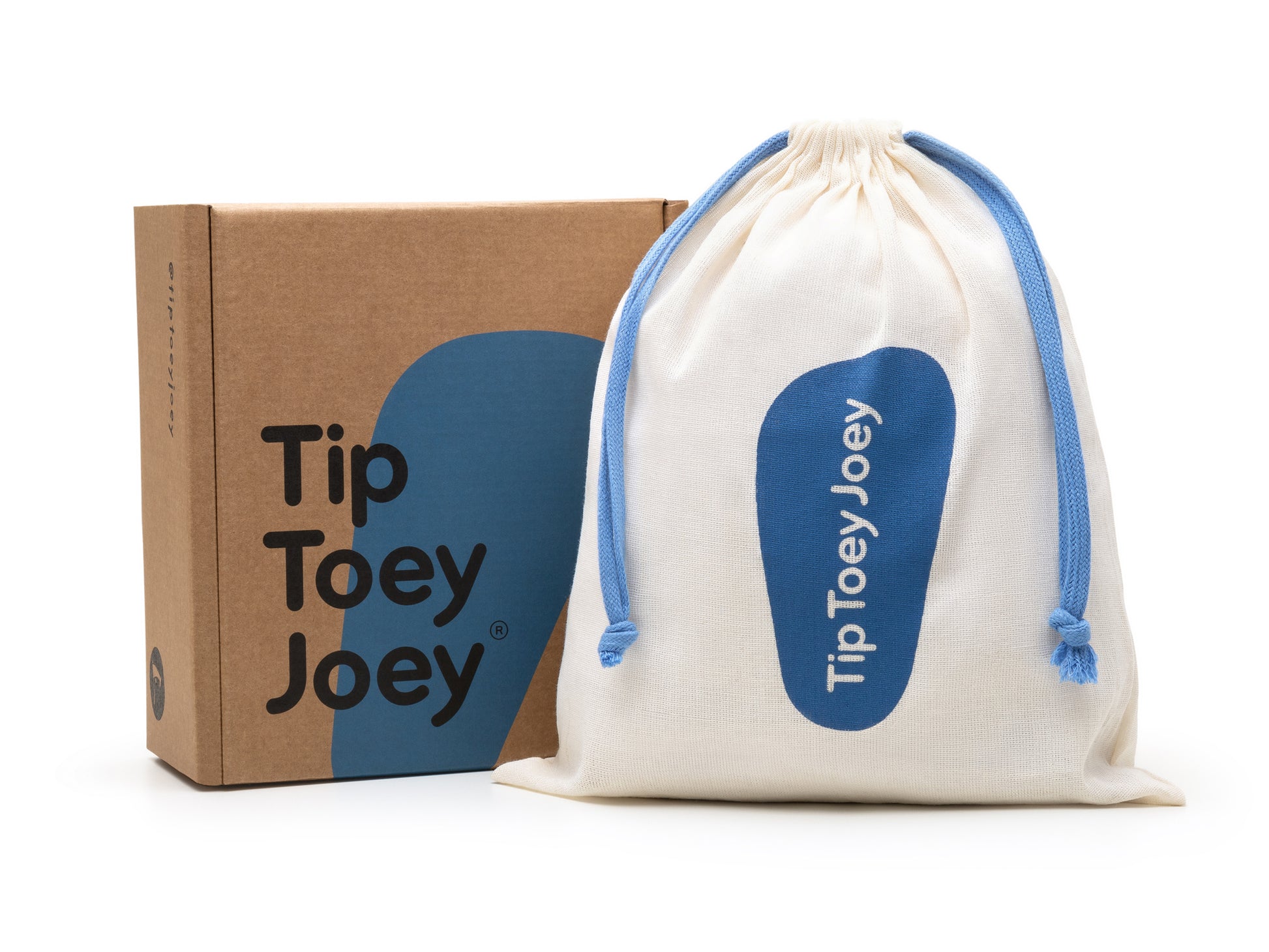 Tip Toey Joey - Ollie Blå - Bärfooties