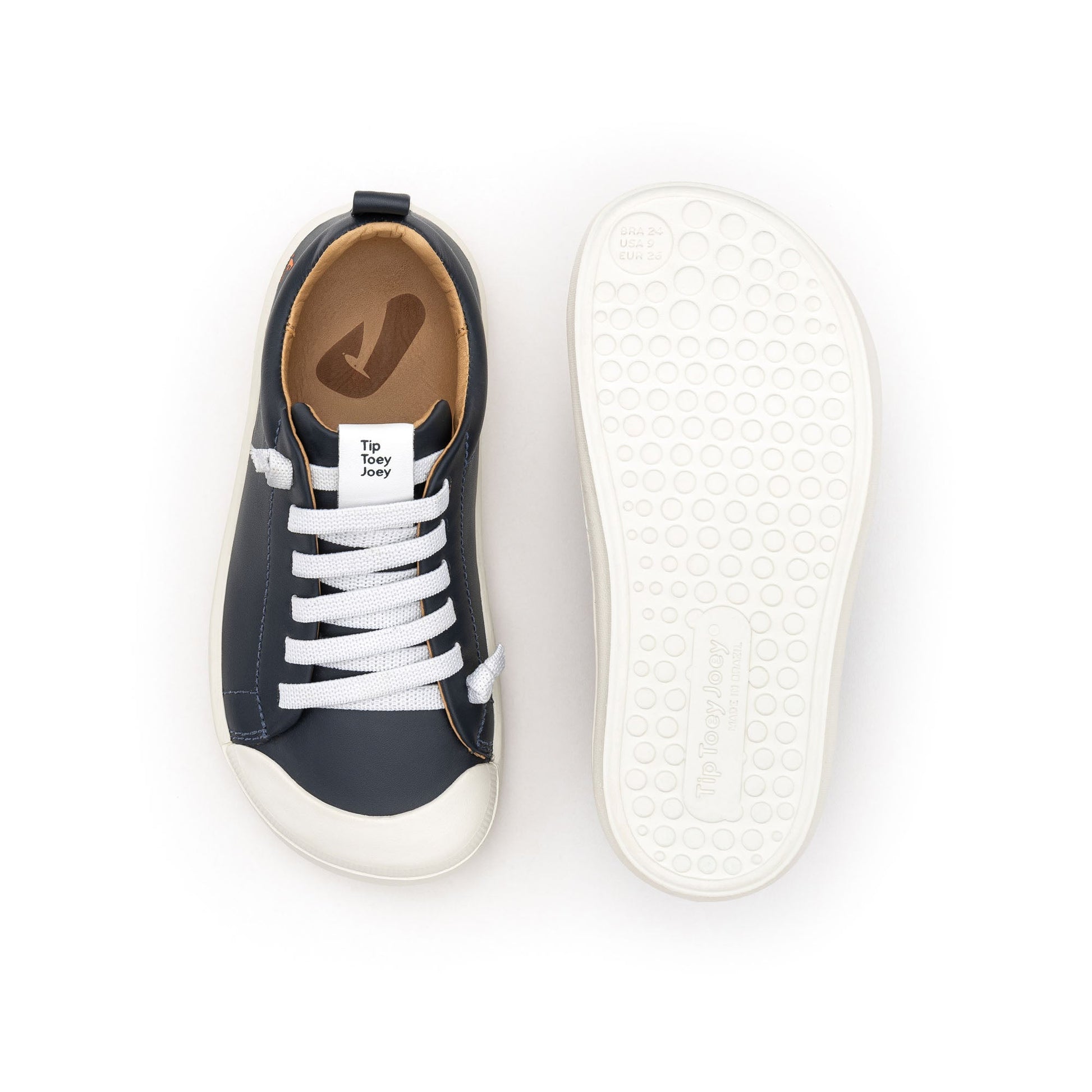 Tip Toey Joey - Volt Navy/White Bärfooties