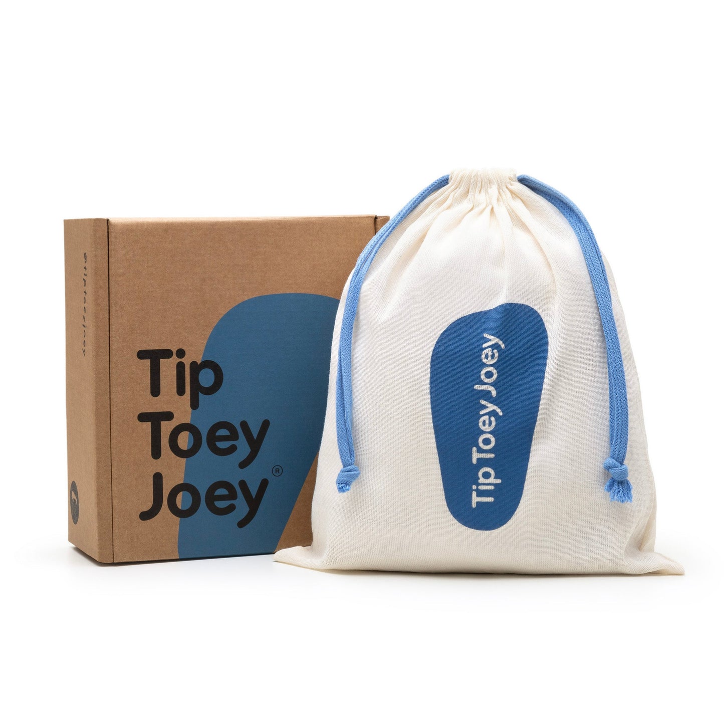 Tip Toey Joey - Volt Navy/White Bärfooties