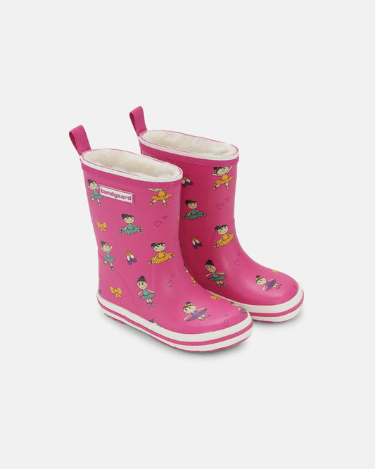 Charly High Warm - Fuxia Bärfooties