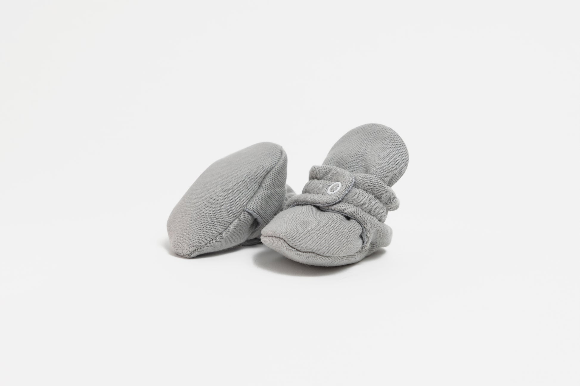 ZásTrás Babybooties - Grey Velvet Bärfooties