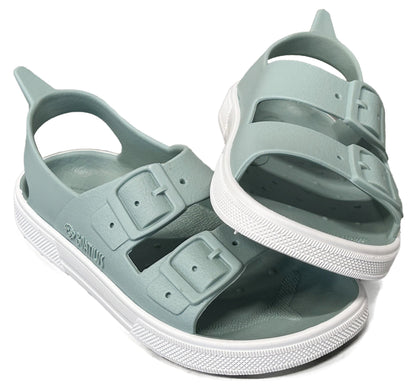 Boatilus - Sandaler Irky - Coral & White Bärfooties