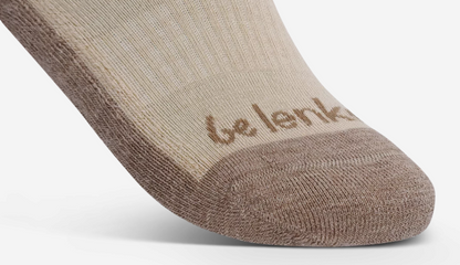 Merinostrumpor - Beige 3 pack Bärfooties