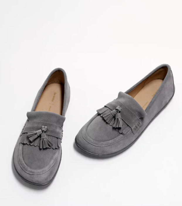 Be Lenka Moccasin - Fiorela Grå Bärfooties