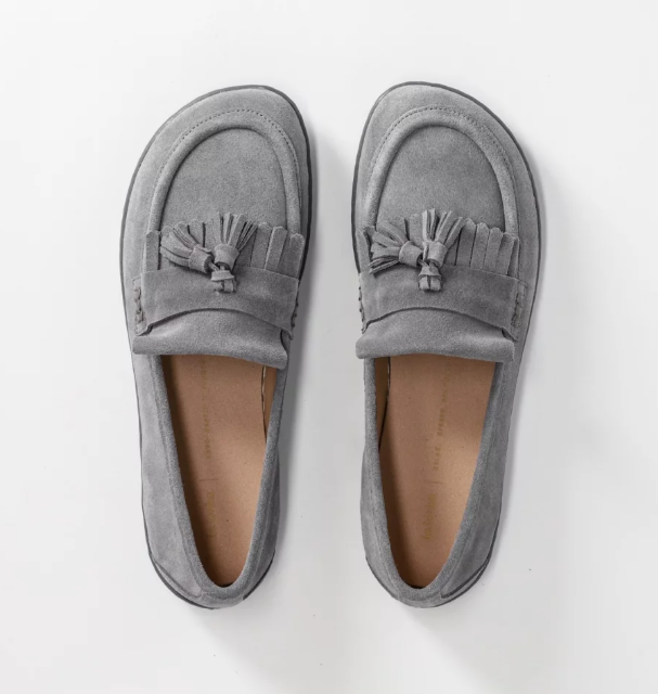 Be Lenka Moccasin - Fiorela Grå Bärfooties