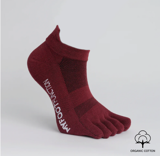 Tåstrumpor - Röda/Redwood Bärfooties