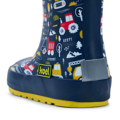 Koel Wellie Bare - Tractor Blue Bärfooties
