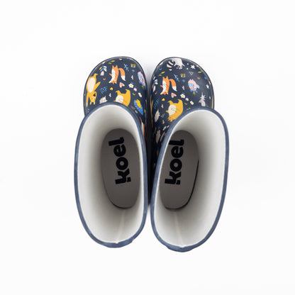 Koel Wellie Bare - Tractor Blue Bärfooties