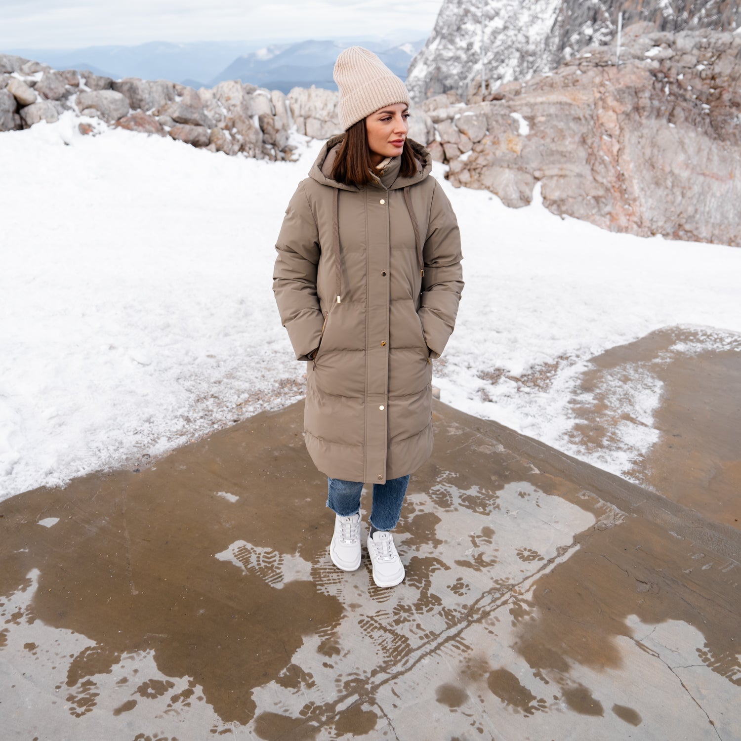 Barebarics Zing Frost - Light Grey & White Bärfooties