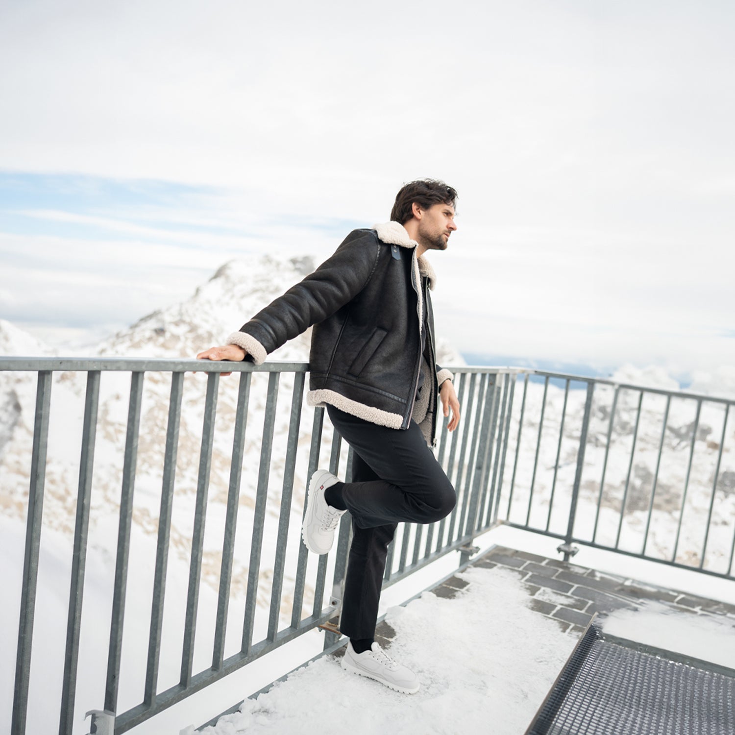 Barebarics Zing Frost - Light Grey & White Bärfooties