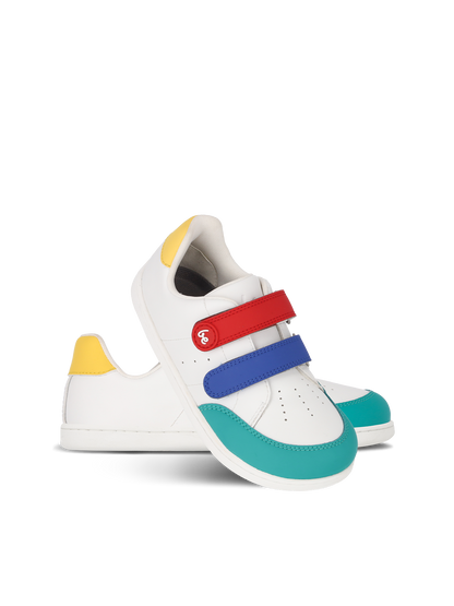 Be Lenka Energise Preschool - White & Multicolour Bärfooties