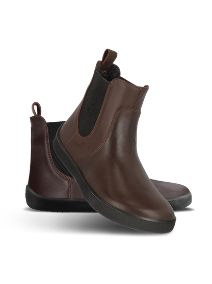 Barefoot Boots Be Lenka Entice Neo - Dark Brown & Black Bärfooties