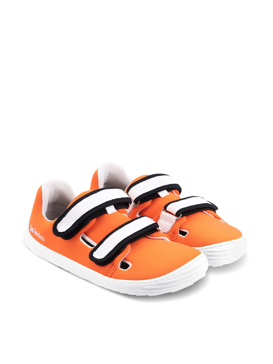 Be Lenka Kids barefoot sneakers Seasiders - Orangy Bärfooties