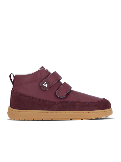 Kid's barefoot boots Be Lenka Elio Kids - Berry Bärfooties