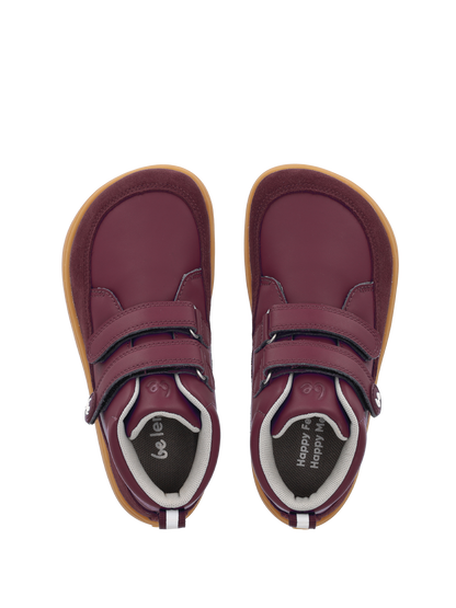 Kid's barefoot boots Be Lenka Elio Kids - Berry Bärfooties