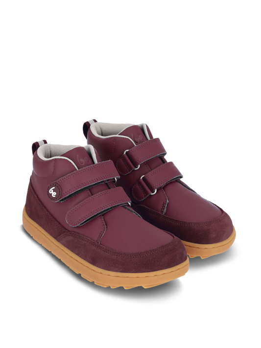 Kid's barefoot boots Be Lenka Elio Kids - Berry Bärfooties