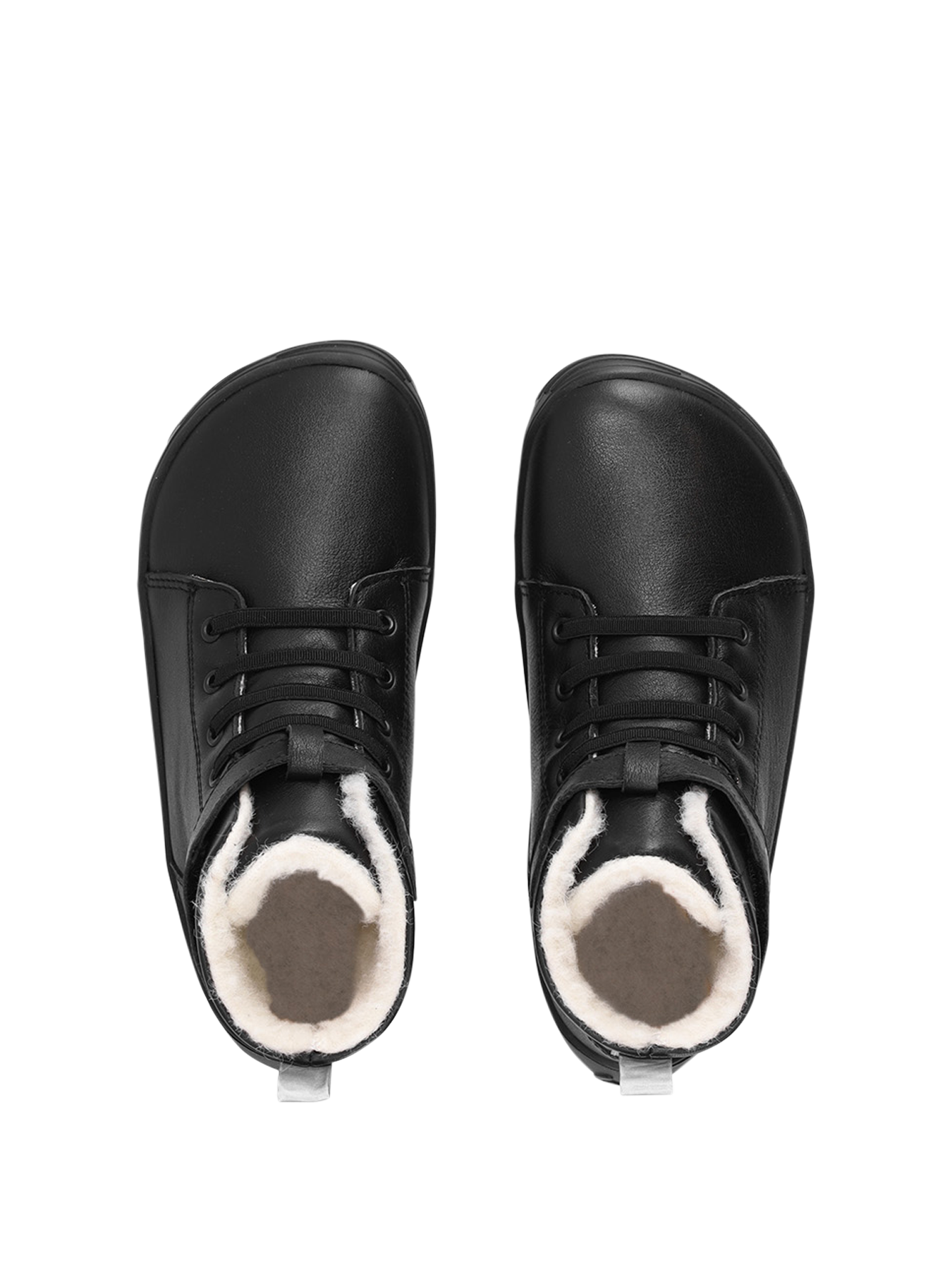 Winter barefoot boots Be Lenka Winter Kids - All Black Bärfooties